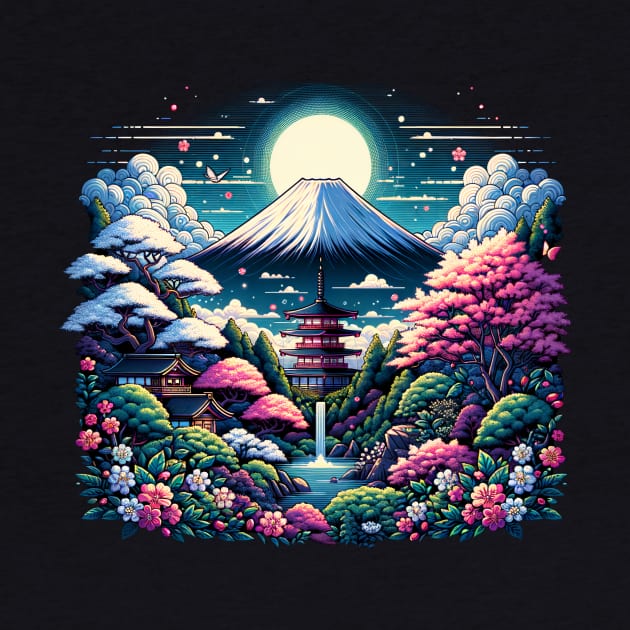 Mount Fuji Sanctuary by EternalEntity